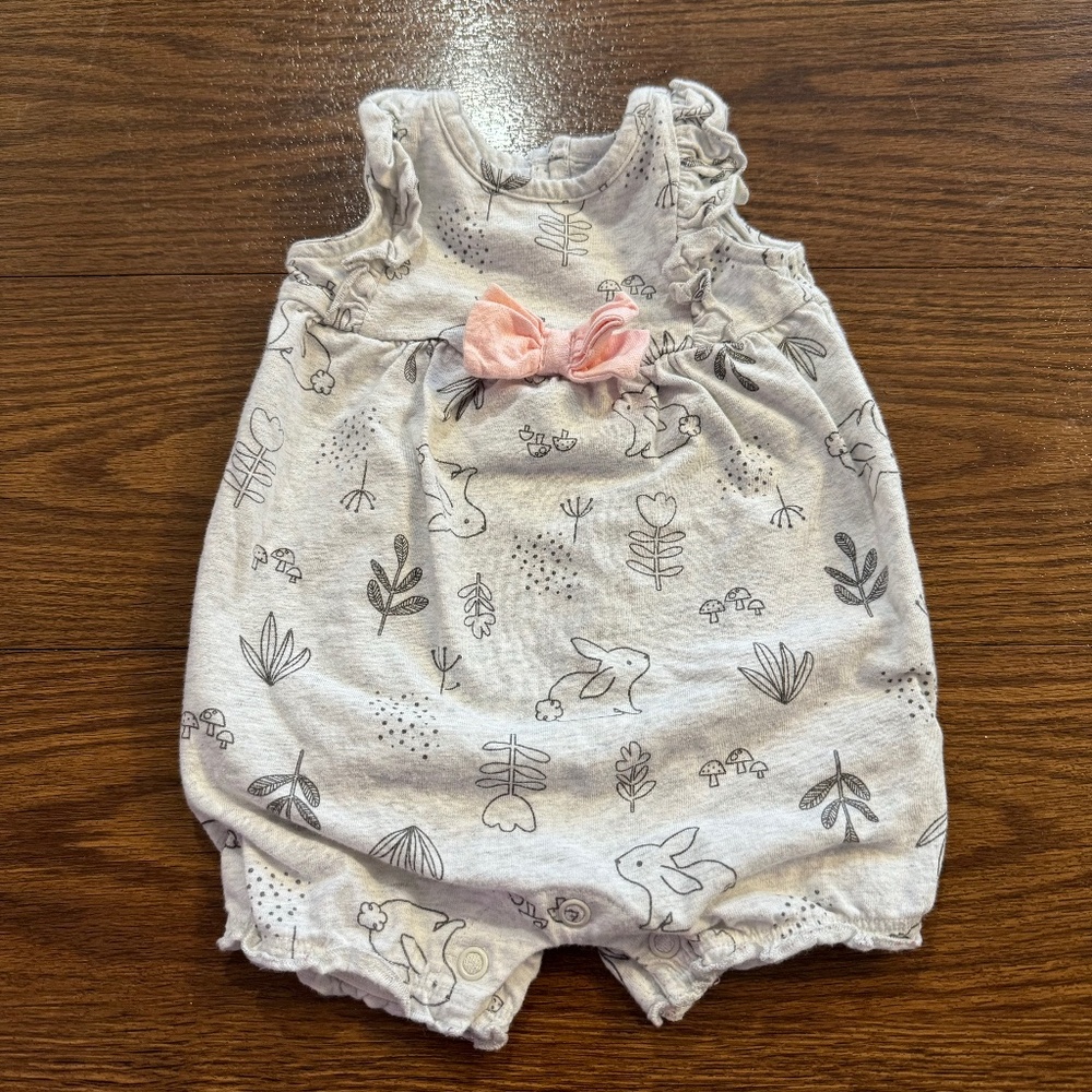 Just One You Carter's Baby Girl Sleeveless Romper